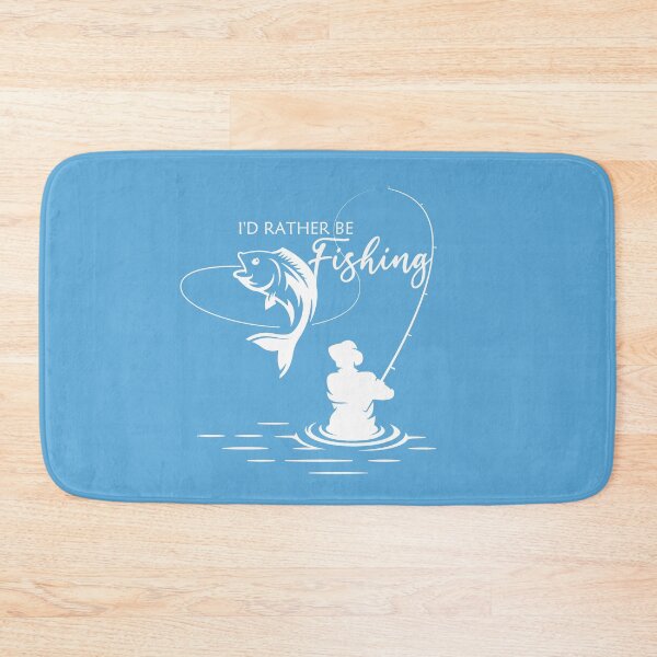 Item preview, I'D RATHER BE FISHING designed and sold by della95.
