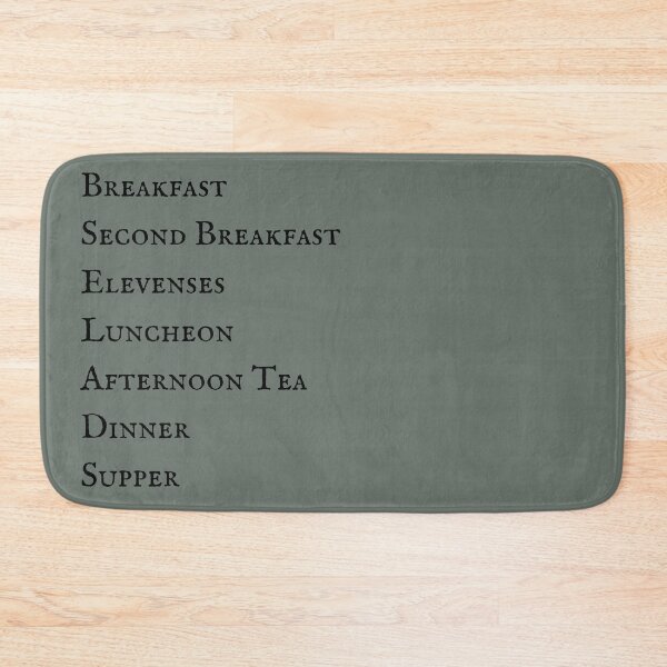 Item preview, Meal Times (black text) designed and sold by keo3.