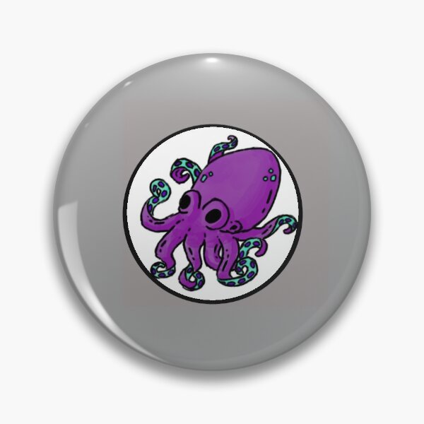 Item preview, Octopus token designed and sold by LawsonFabrics.