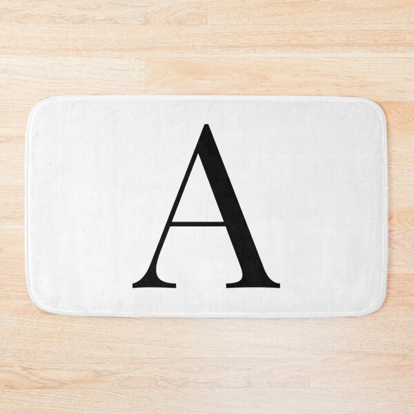 Item preview, Letter A in a Classic Font designed and sold by Kaitlyn Hart.