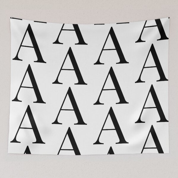 Item preview, Letter A in a Classic Font designed and sold by Kaitlyn Hart.