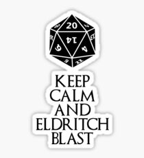 Warlock's shirt Sticker