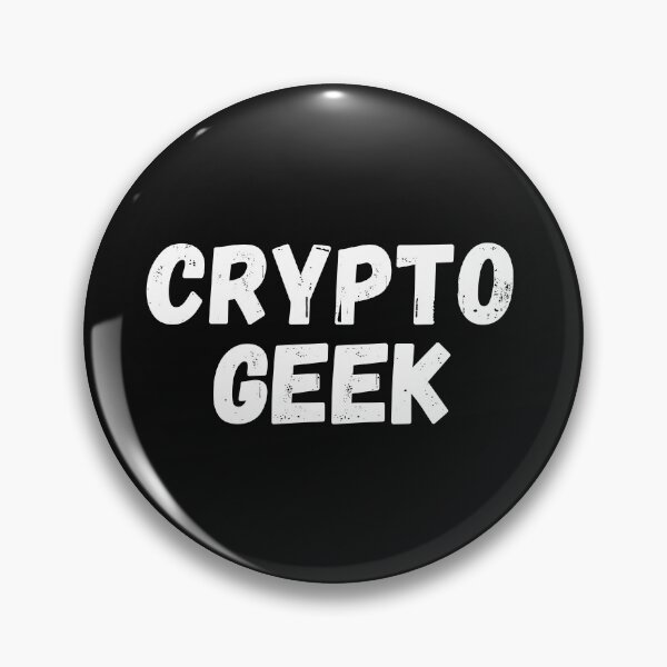 Item preview, Crypto Geek designed and sold by Cryptohaven.