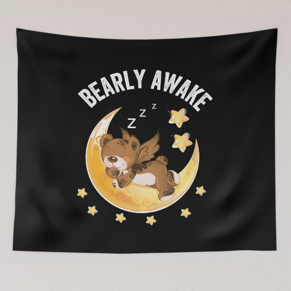 Item preview, Bearly awake designed and sold by Luvjesus2.