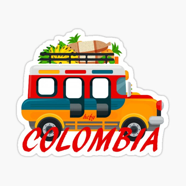 HEFY - Colombia Sticker