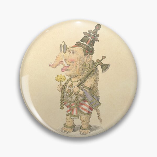 Item preview, Charles Briton: Asian Elephant - namaste designed and sold by ebrawne.