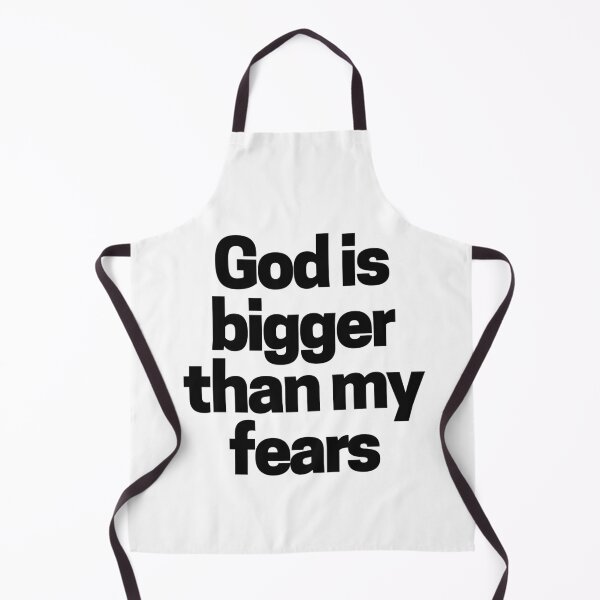 Item preview, God is Bigger Than My Fears designed and sold by Twittlefish.