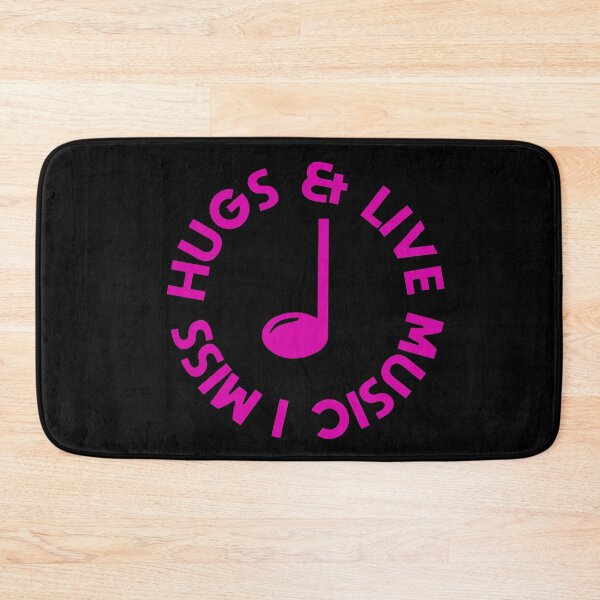 Item preview, I Miss Hugs and Live Music designed and sold by FFDoodles.