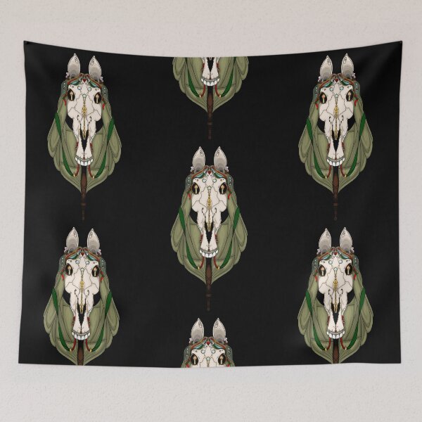 Item preview, Mari Lwyd designed and sold by RedDeadWylde.