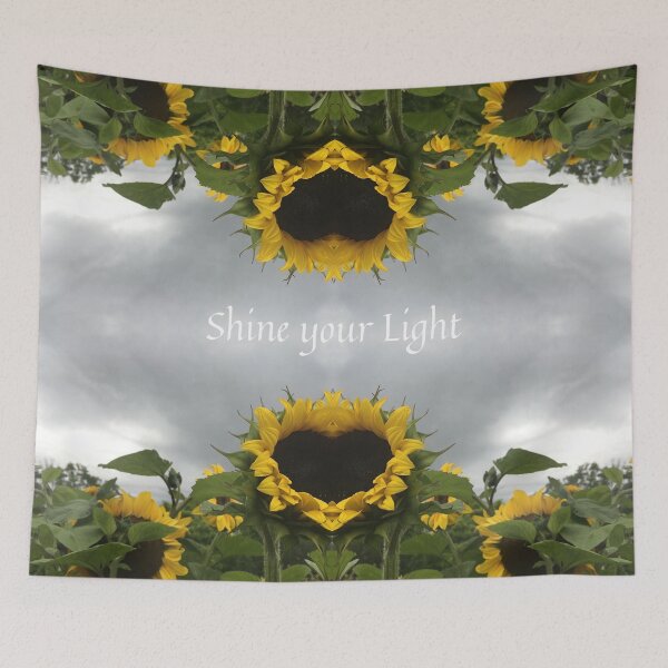 Item preview, Summer Solstice 2020, Sunflower Botanicals - Hearts Shining Gold Through the Darkness designed and sold by RoseAromas.