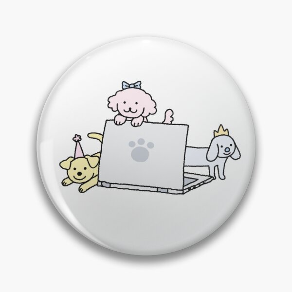 Item preview, puppy computer! designed and sold by shibekid.