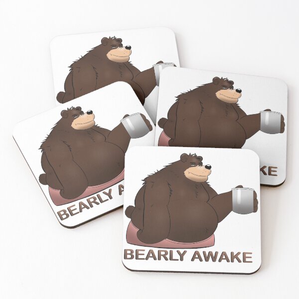 Item preview, BEARly Awake designed and sold by DippuBear.