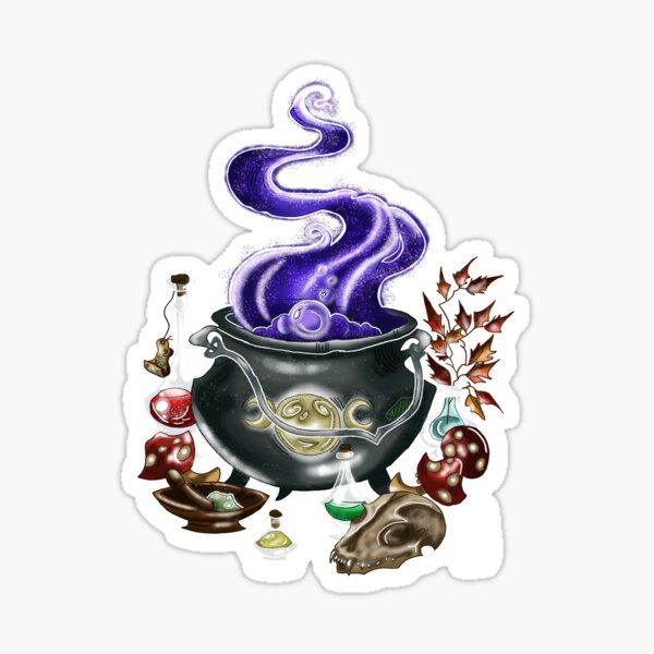 Aperçu de l'œuvre Witchy Tings créée et vendue par lazymaystudios.