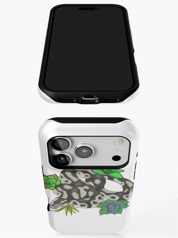 Thumbnail 3 of 4, iPhone Case, Axanthic Ball Python designed and sold by TinkerandBone.