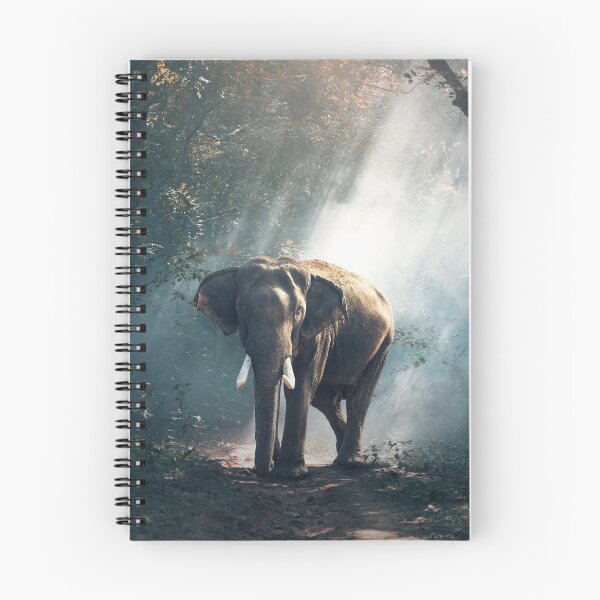 Item preview, Elefante asiático caminando por un bosque designed and sold by Victorious2.