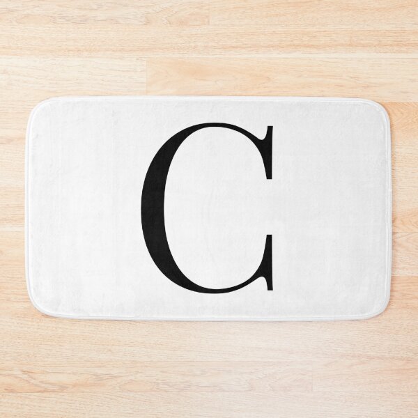 Item preview, Copy of Letter C in a Classic Font designed and sold by Kaitlyn Hart.