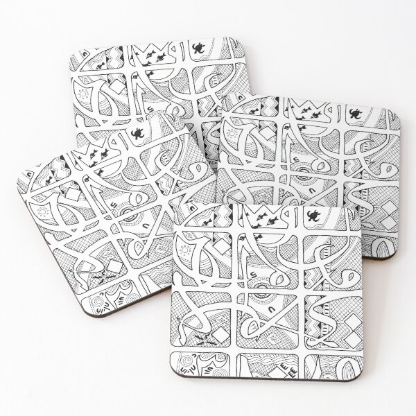 Item preview, Abstract with Arabic designed and sold by Yaminsohail.