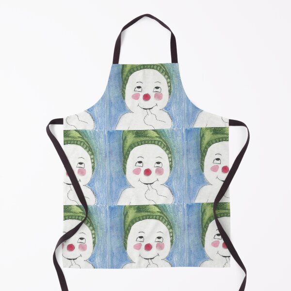Item preview, Jacques Frost Snowman with Rosy cheeks and a Green Toboggan designed and sold by AliCatOriginals.