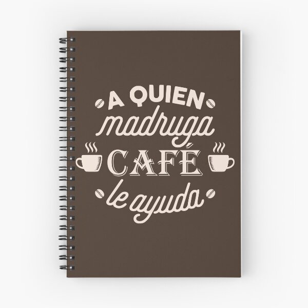 Item preview, A Quien Madruga Café le Ayuda (beige) designed and sold by Groenendijk.
