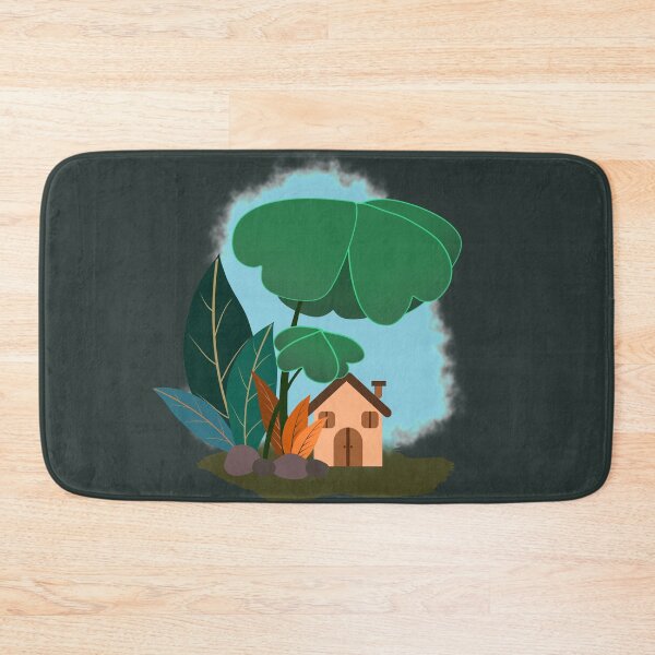 Item preview, Mini House And Trees Illustration designed and sold by dpeepowl.