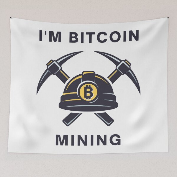 Item preview, I'm Bitcoin Mining  designed and sold by OlympusMons.