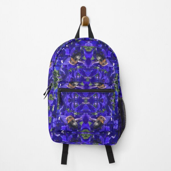 Item preview, Botanical, Divine - Bee Bumbling Blue, Summertime IV designed and sold by RoseAromas.