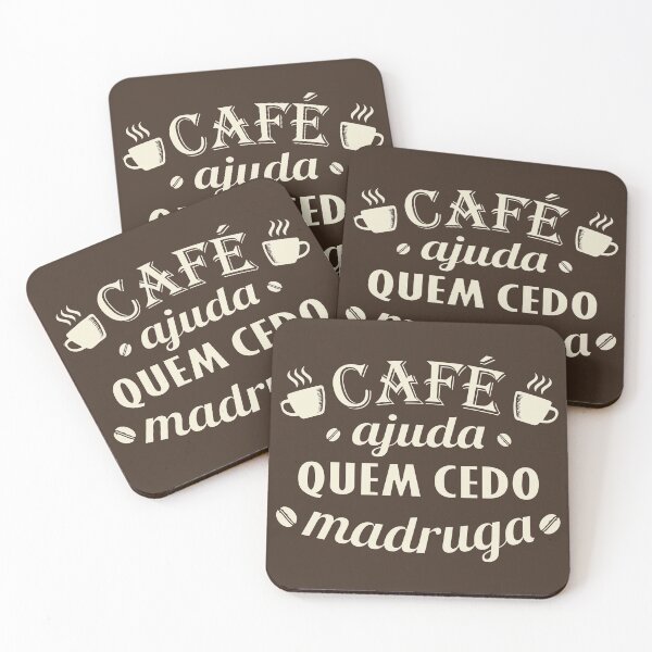 Item preview, Café Ajuda Quem Cedo Madruga (beige) designed and sold by Groenendijk.