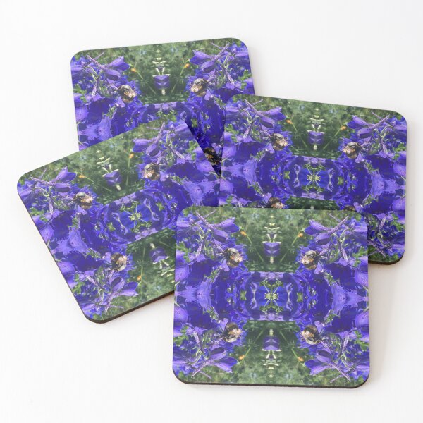 Item preview, Botanical, Divine - Bee Bumbling Blue, Summertime V designed and sold by RoseAromas.