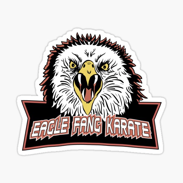 Karaté Eagle Fang Sticker