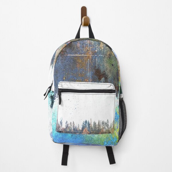 Item preview, Mirrored Reflection Lake and Tree Landscape designed and sold by Punderstandable.