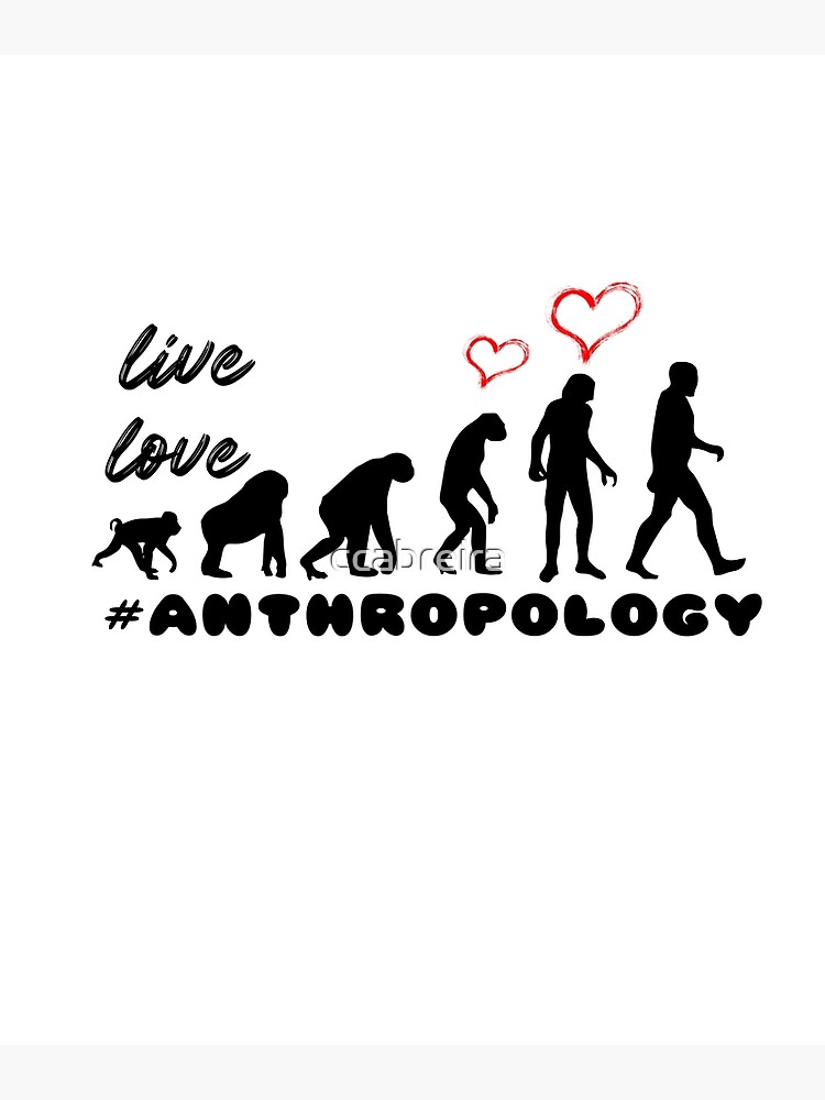 Disover Live Love Anthropology Premium Matte Vertical Poster