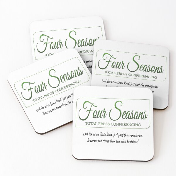 Item preview, Four Seasons Total Press Conferencing Political Joke designed and sold by celloitsanemo.