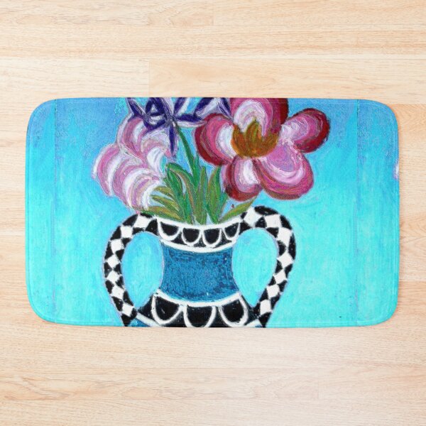 Item preview, Blue Aged Flower Vase designed and sold by Korroby.