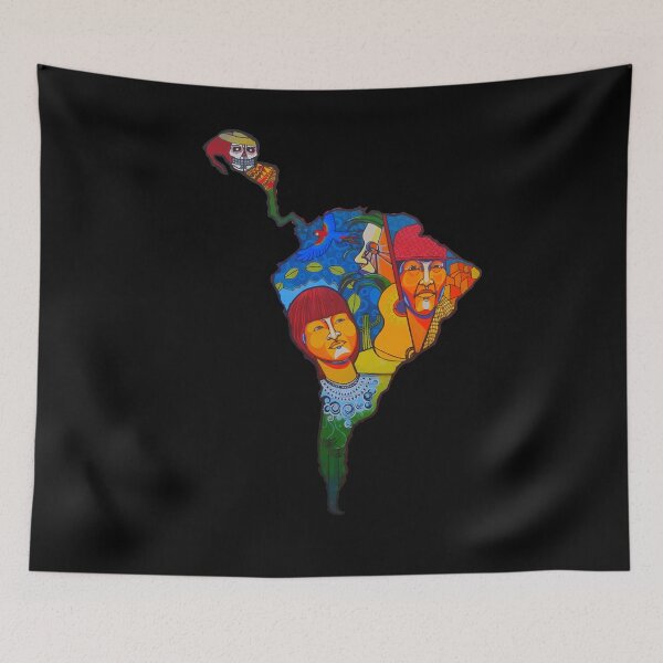 Item preview, Latin America (on black) designed and sold by Groenendijk.