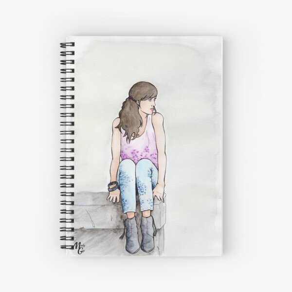 Punky Géraldine Spiral Notebook