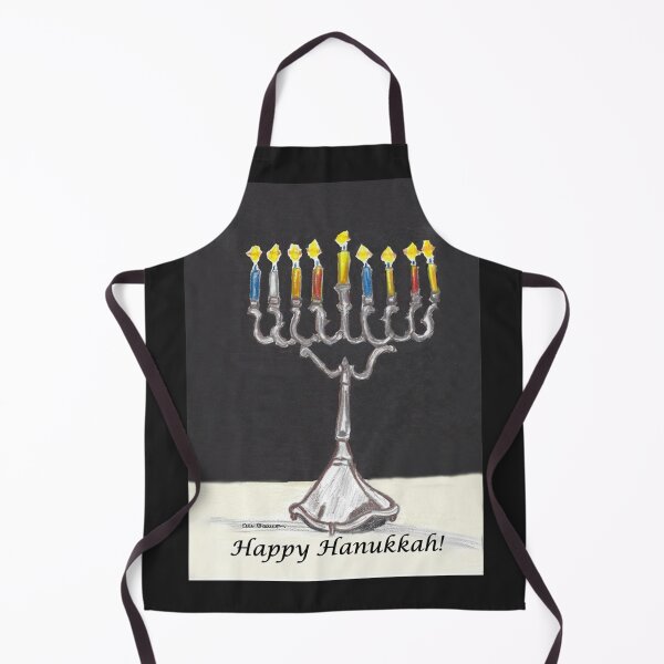 Item preview, Menorah Hanukkah designed and sold by AliCatOriginals.