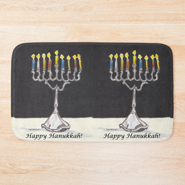 Item preview, Menorah Hanukkah designed and sold by AliCatOriginals.