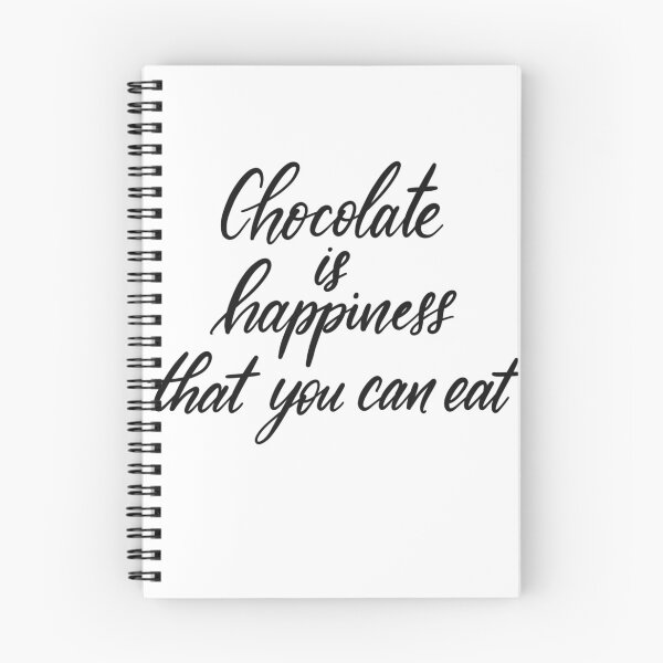 Item preview, Chocolate is happiness you can ear designed and sold by constancelim.