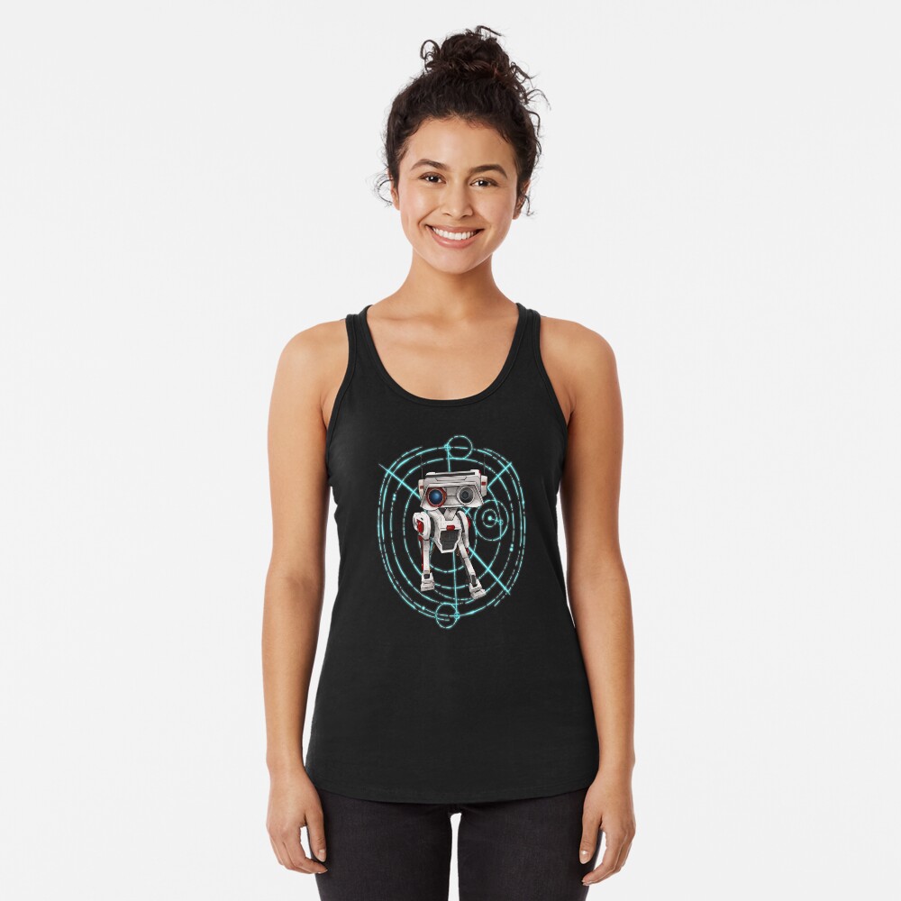 Vista previa del artículo con la obra «Camiseta con espalda nadadora», diseñado y vendido por cheapbourbon.