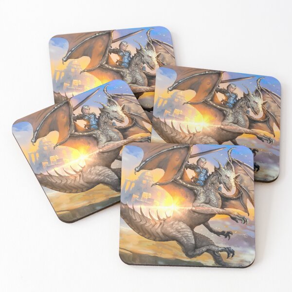 Item preview, Dragon War Cover Print designed and sold by ShadowWarSaga.