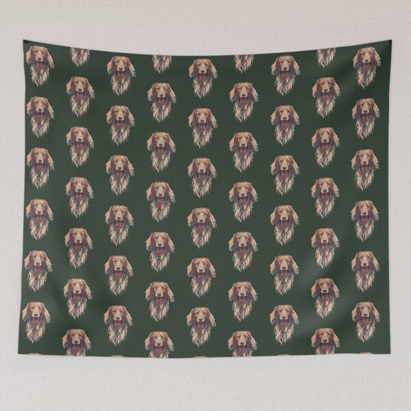 Item preview, Long Haired Dachshund designed and sold by BatemanBranding.