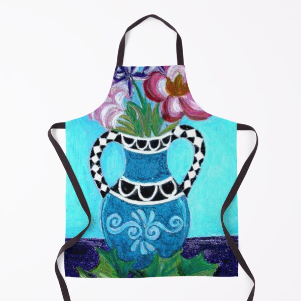Item preview, Blue Aged Flower Vase designed and sold by Korroby.