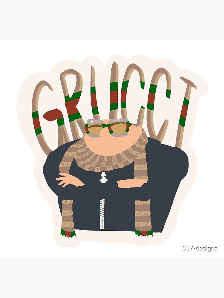 Grucci - Cartoon Sticker for Sale by playgeame