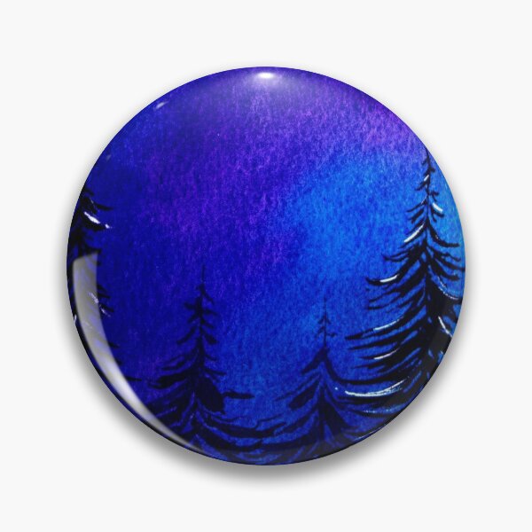 Item preview, Blue Pine Trees designed and sold by Moon Dust.