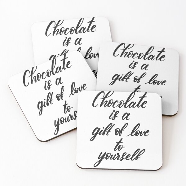Item preview, Chocolate is a gift of love to yourself  designed and sold by constancelim.