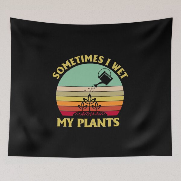 Item preview, Sometimes I Wet My Plants Shirt Funny Gardening Vintage Tshirt Funny Gifts designed and sold by leanhngunhubo.