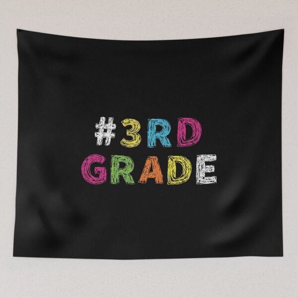 Item preview, Hashtag 3rd Grade (#3rd Grade) designed and sold by Delightfully Cynical.