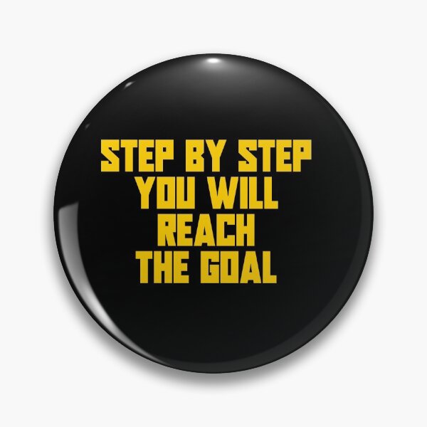 Item preview, Step by step you will reach the goal designed and sold by JirehShop.