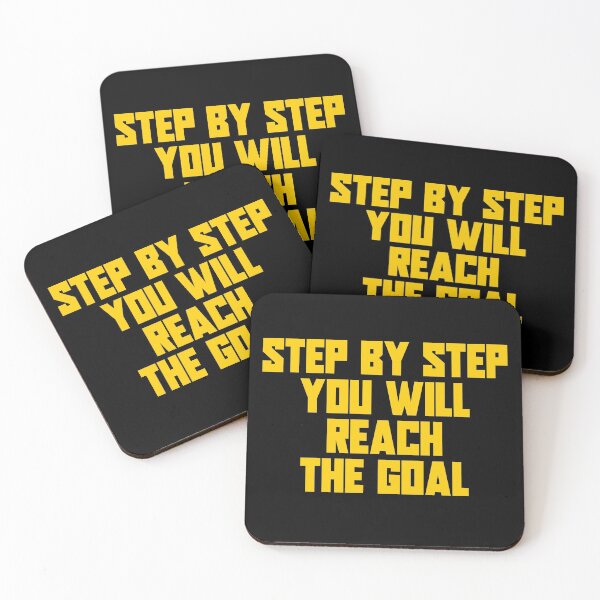 Item preview, Step by step you will reach the goal designed and sold by JirehShop.