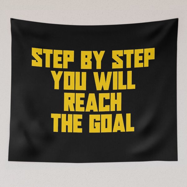 Item preview, Step by step you will reach the goal designed and sold by JirehShop.